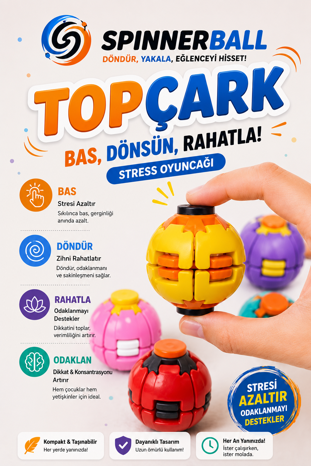 SpinnerBall™  360° Eğlence Çarkı